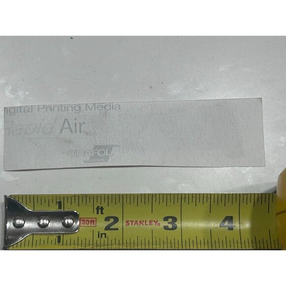 Doctor John's Performance White Rectangle Shape Sticker - Picture 5 of 6